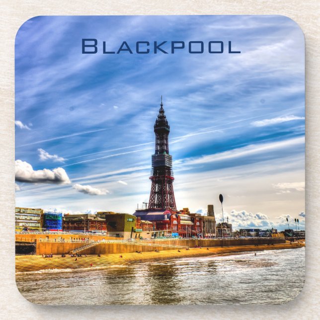 Dessous-de-verre Tour Blackpool (Devant)