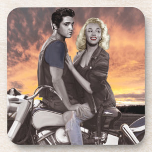 Dessous-de-verre Tour de coucher du soleil