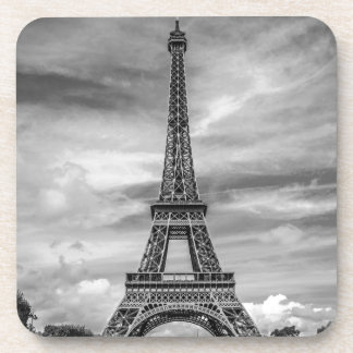 Dessous-de-verre Tour Eiffel noir et blanc Paris France