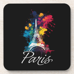 Dessous-de-verre Tour Eiffel Paris Filles Voyage Vacances France So