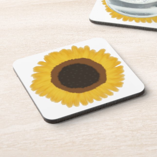 Dessous-de-verre Tournesol (Côté gauche)