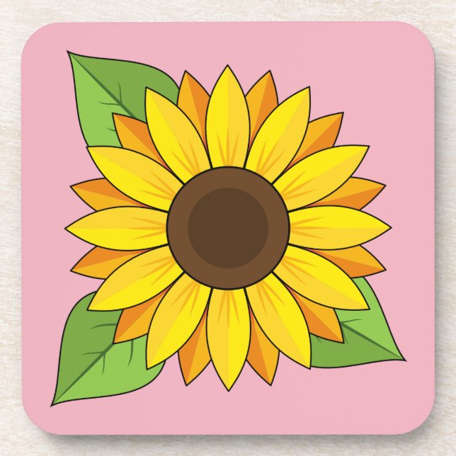 Dessous-de-verre Tournesol (Devant)