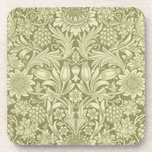 Dessous-de-verre Tournesol William Morris Vintage Olive Damask