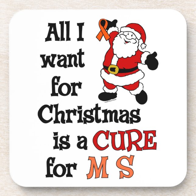 Dessous-de-verre Tout Ce Que Je Veux Pour Noël...MS (Devant)