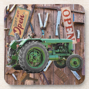Dessous-de-verre Tracteur agricole vintage Outils Vintages