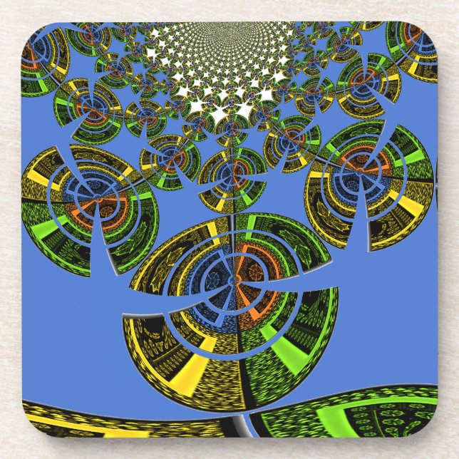 Dessous-de-verre Tradition bleue (Devant)