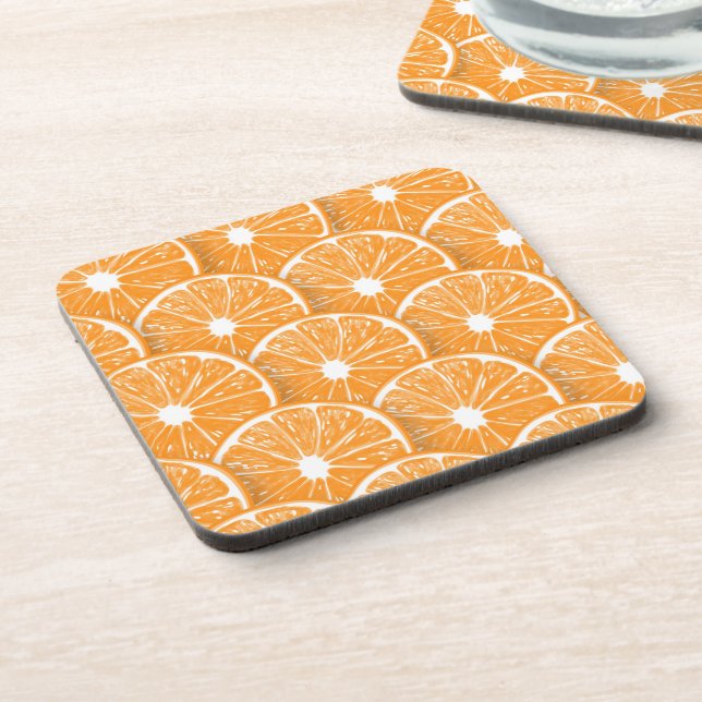 Dessous-de-verre Tranches orange (Côté gauche)