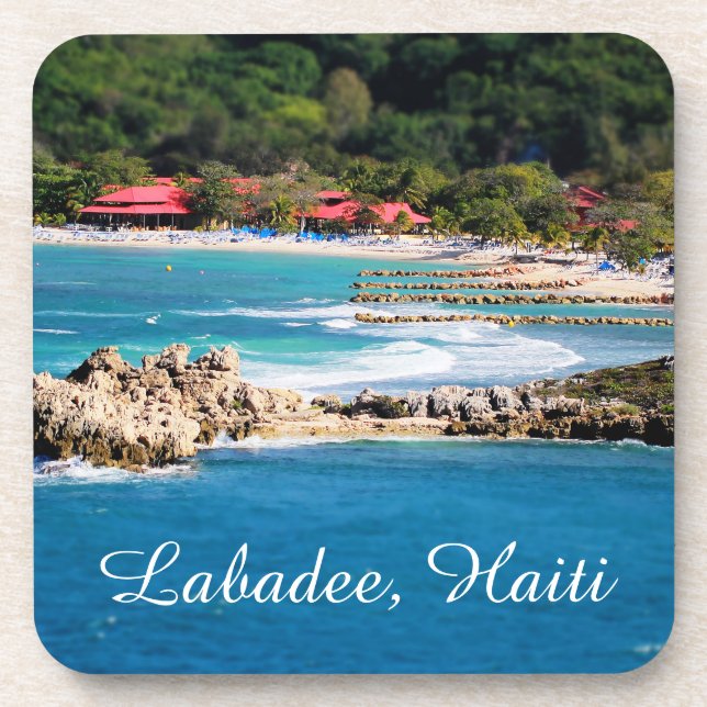 Dessous-de-verre Tranquil Island Paradise Labadee Haïti (Devant)