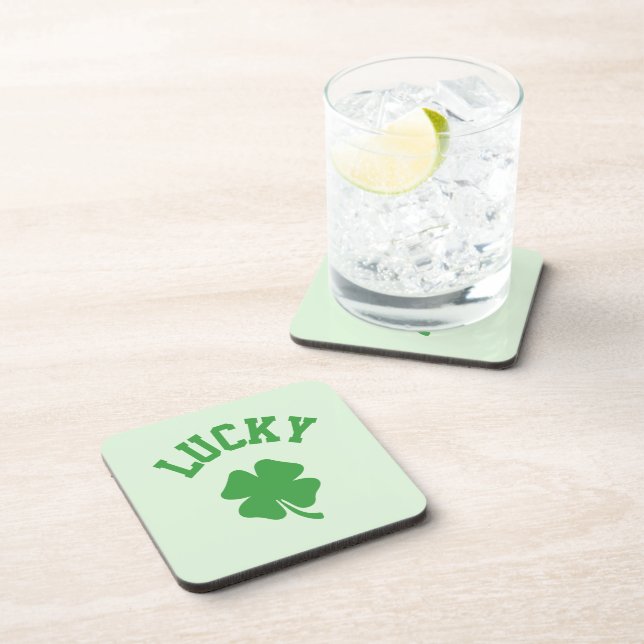 Dessous-de-verre Trèfle Chanceux Saint-Patrick (Côté Droit)