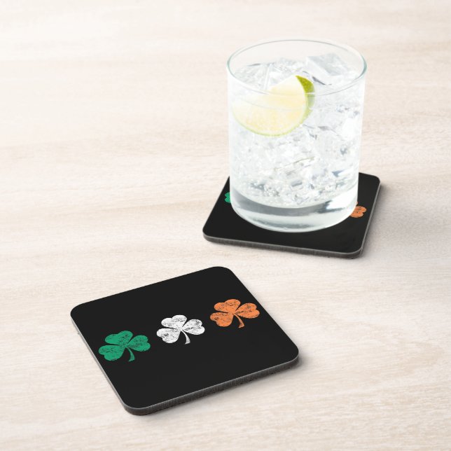 Dessous de verre Trèfles irlandais (Côté Droit)