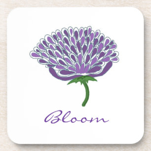 Dessous-de-verre Trendy Purple Flower