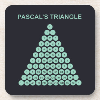 Dessous-de-verre Triangle de Pascal