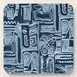 Dessous-de-verre Tribal pattern