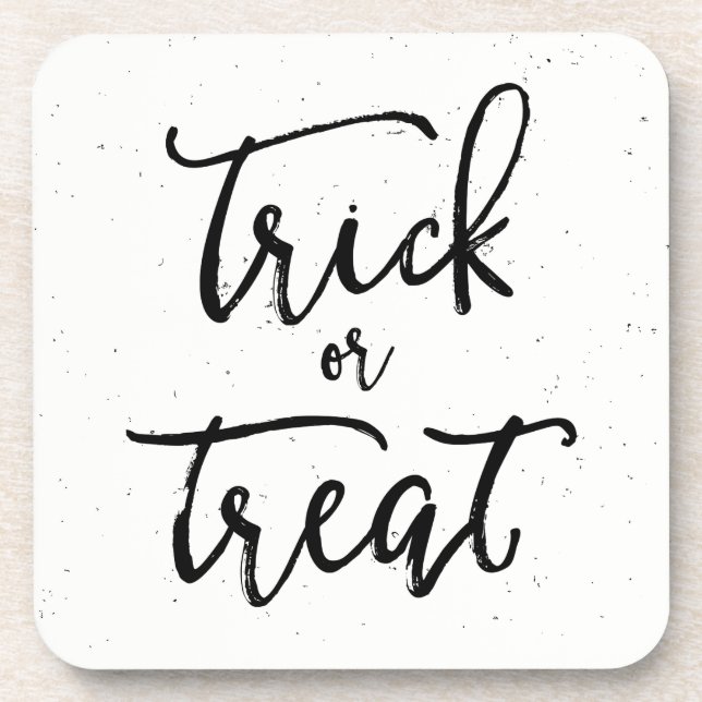 Dessous-de-verre Trick Ou Treat Distants Halloween (Devant)
