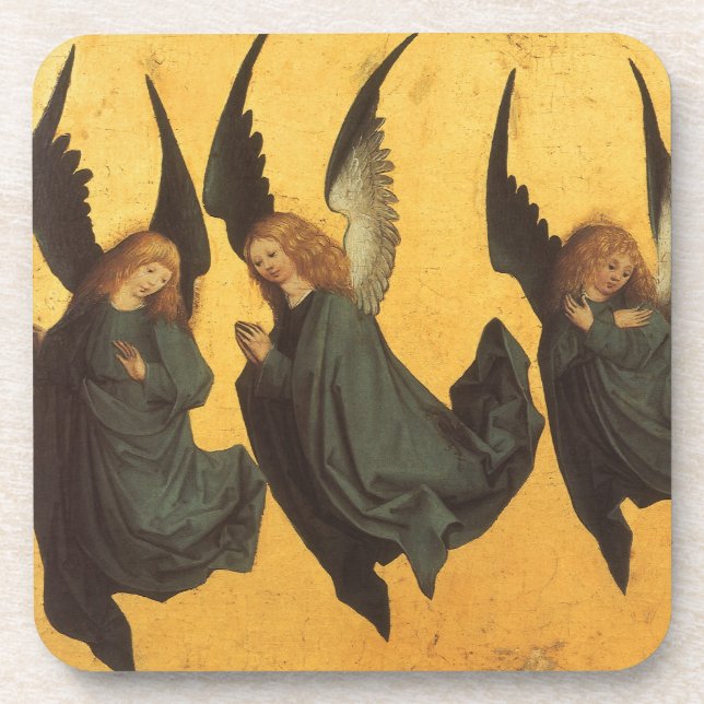 Dessous-de-verre Trio des anges de la Renaissance par Maître du Hou (Devant)