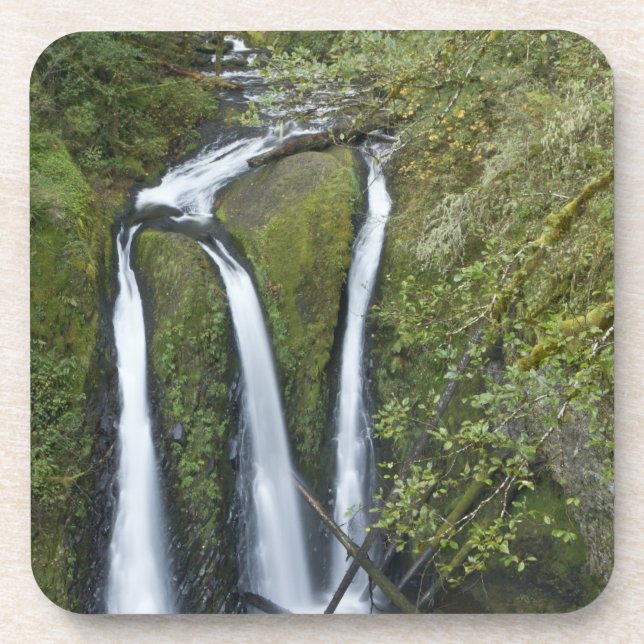 Dessous-de-verre Triple Falls, gorge de Columbia (Devant)