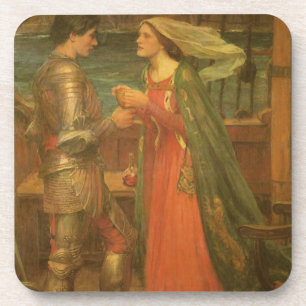 Dessous-de-verre Tristan et Iseult par John William Waterhouse