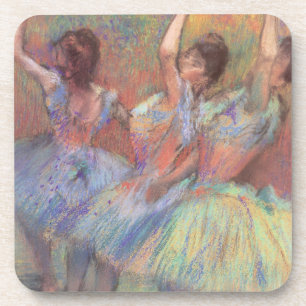 Dessous-de-verre Trois Danseuses d'Edgar Degas, Art de ballet vinta