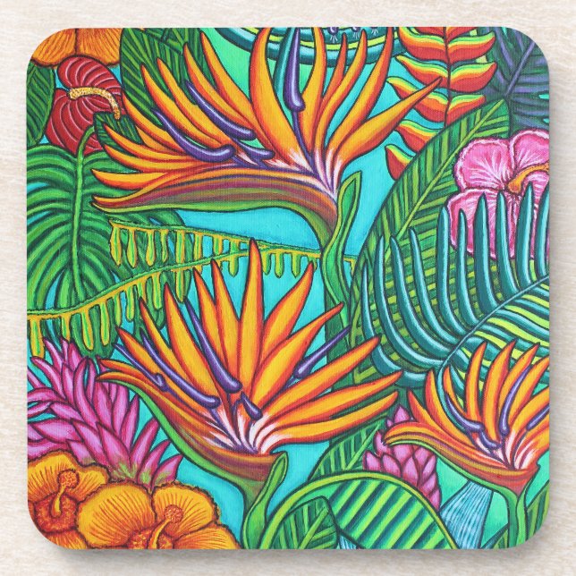 Dessous de verre Tropical Gems (Devant)