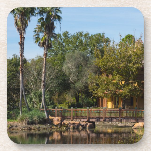 Dessous-de-verre Tropical Springs Paradise (Devant)