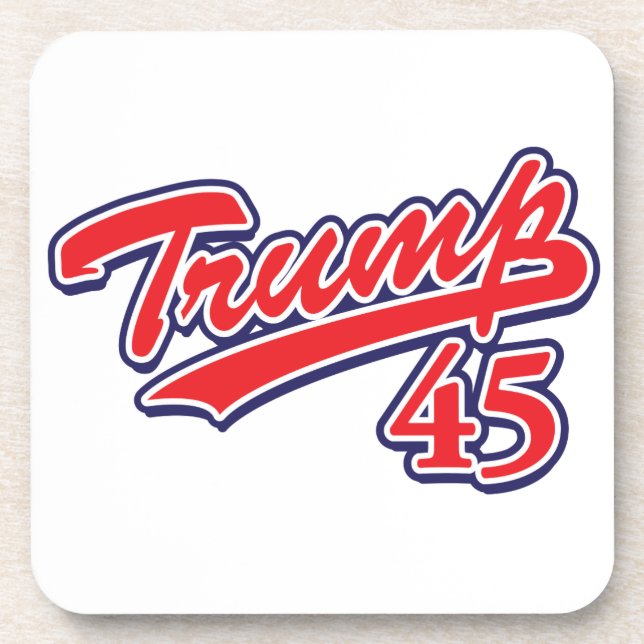 Dessous-de-verre Trump 45 ! (Devant)