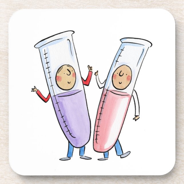 Dessous-de-verre Tubes de test (Devant)