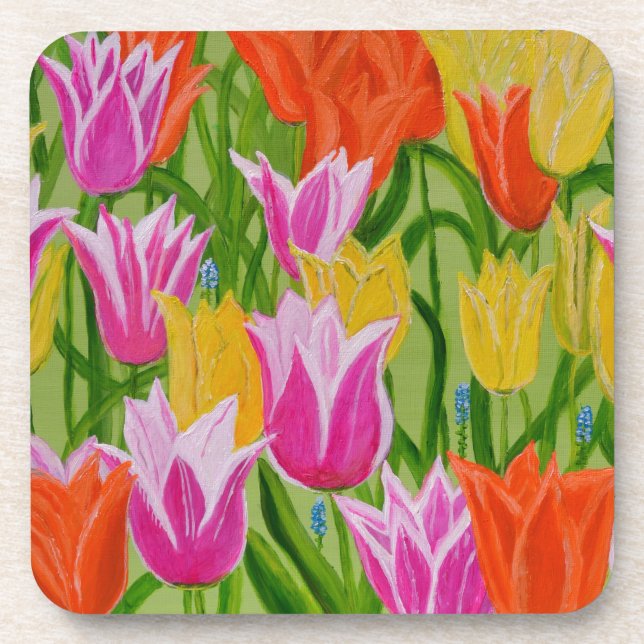 Dessous-de-verre Tulipes (Devant)