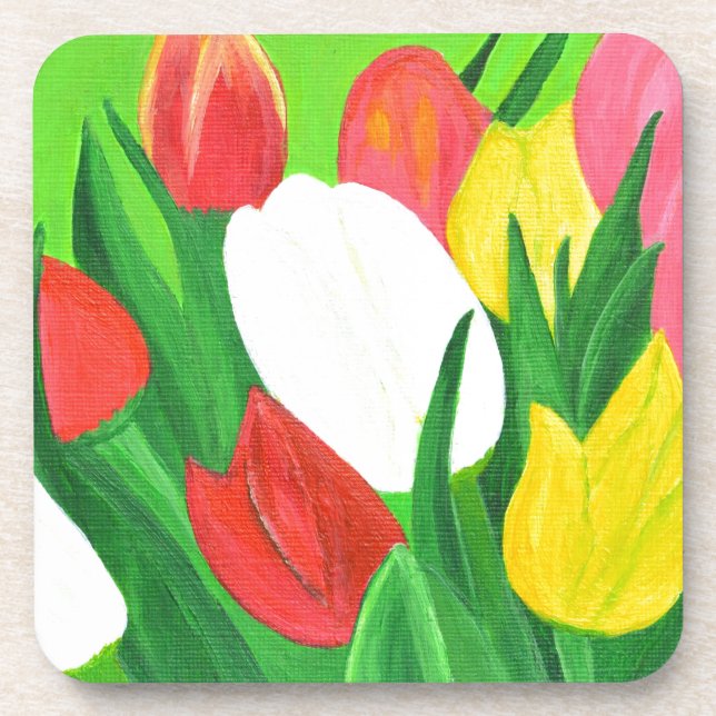 Dessous-de-verre Tulipes2 (Devant)
