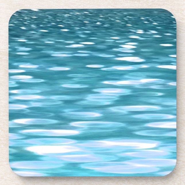 Dessous-de-verre Turquoise shimmer (Devant)
