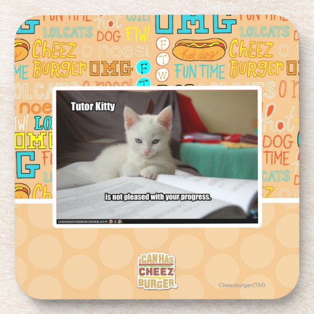 Dessous-de-verre Tuteur Kitty (Devant)