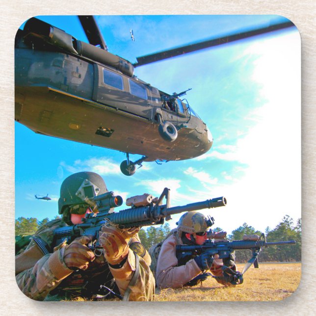 DESSOUS-DE-VERRE UH-60M BLACK HAWK (Devant)