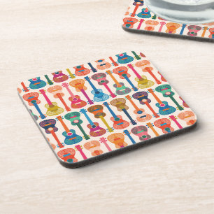 Dessous-de-verre ukulèle hawaïen