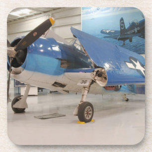 Dessous-de-verre Un avion de combat de la deuxième guerre mondiale