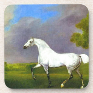 Dessous-de-verre Un cheval gris par George Stubbs