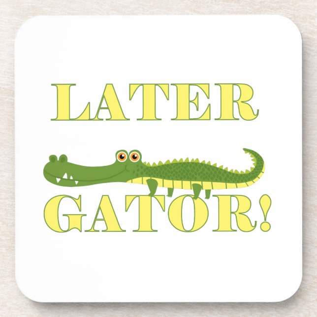 Dessous-de-verre Un plus défunt alligator (Devant)