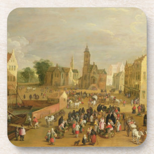 Dessous-de-verre Un port
