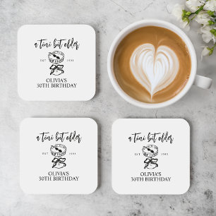 Dessous-de-verre Un Tini Un Peu Plus Ancien Martini Fête Anniversai