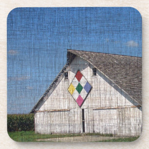 Dessous-de-verre Une Grange Avec Une Planche