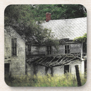 Dessous-de-verre Une Maison rurale abandonnée du Missouri