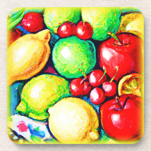 Dessous-de-verre Une Peinture Fruite. Commandez dès maintenant