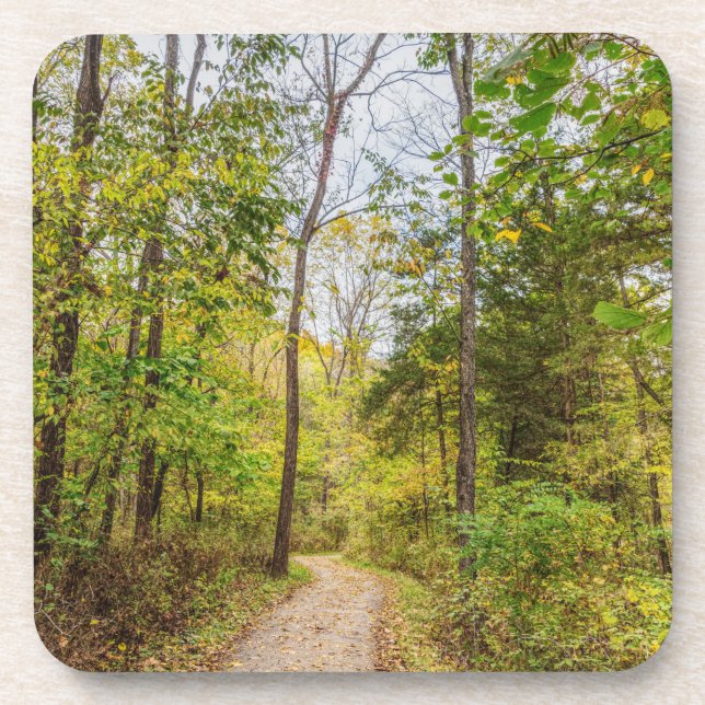 Dessous-de-verre Une promenade d'automne (Devant)