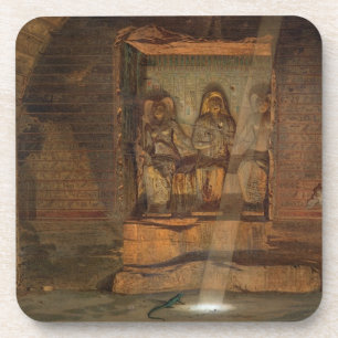 Dessous-de-verre Une tombe à EL-Kab, une de 24 illustrations