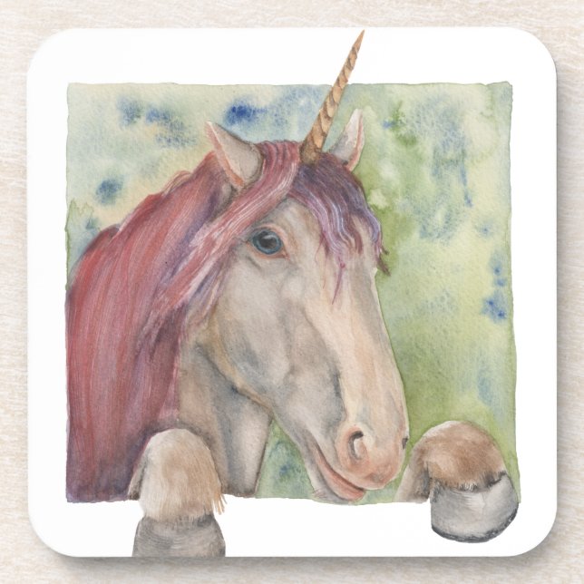 Dessous-de-verre Unicorne (Devant)