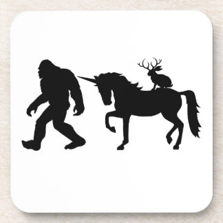Dessous-de-verre Unicorne, Bigfoot, Jackalope