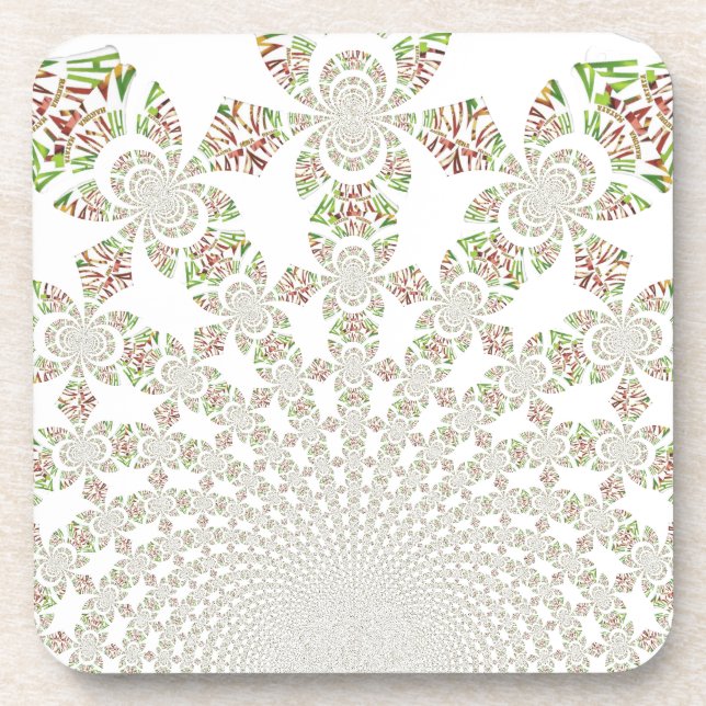 Dessous-de-verre Unique Hakuna Matata Design : Vibes sereines (Devant)