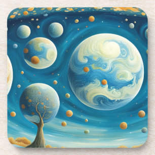 Dessous-de-verre Univers parallèles