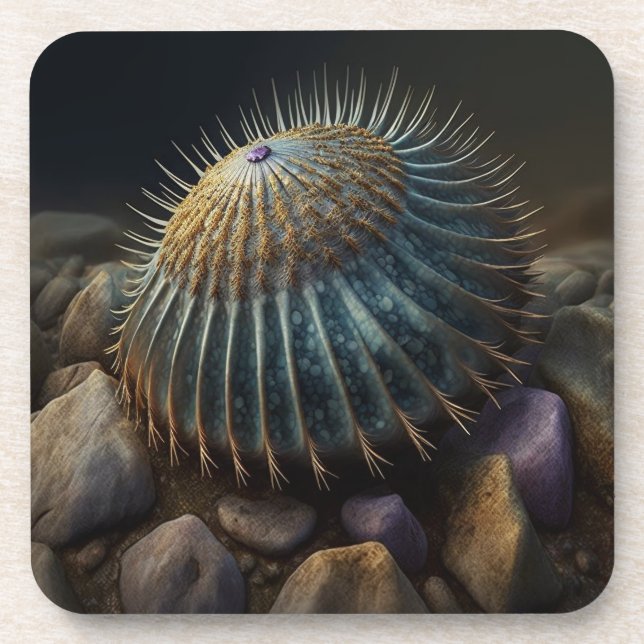 Dessous-de-verre Urchine de Deep Sea (Devant)