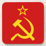 Dessous-de-verre USSR flag<br><div class="desc">USSR Union of Soviet Socialist Republics flag</div>