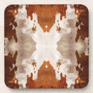Dessous-de-verre Vache Kaleidoscope Cachée Motif