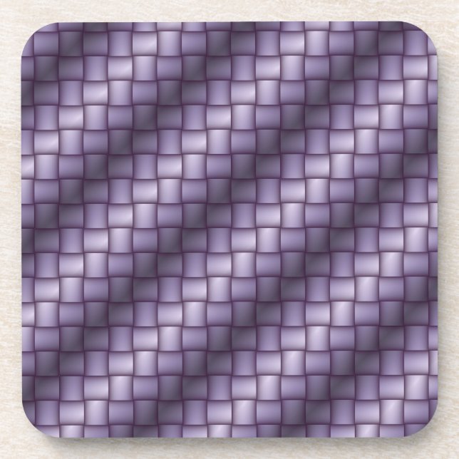 Dessous-de-verre Vagues violettes (Devant)